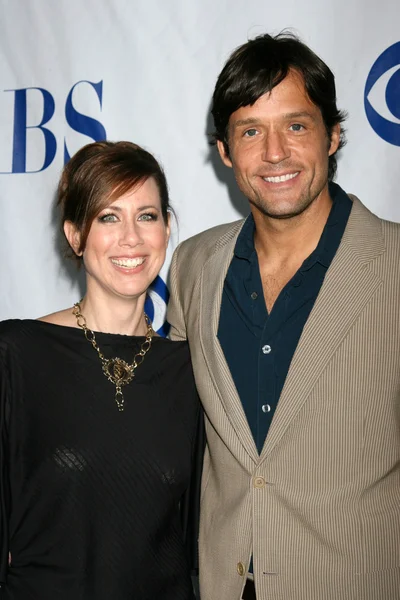 Miriam Shor, Josh Hopkins — Stock Photo, Image