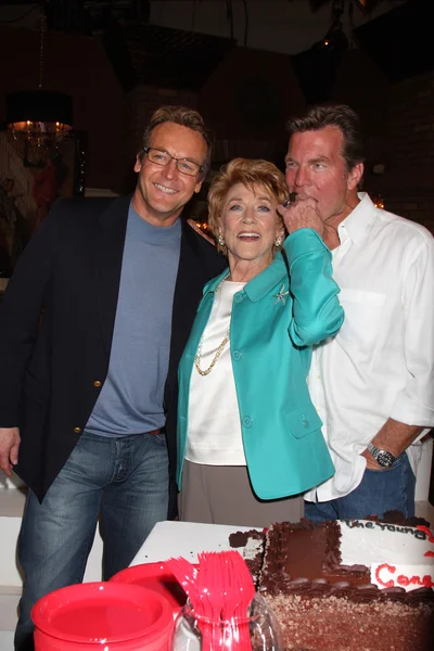 Doug Davidson, Jeanne Cooper, Peter Bergman — Stock Photo, Image