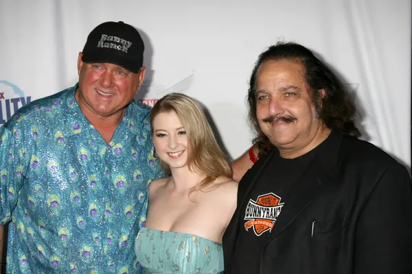 Dennis hoff, sunny lane i ron jeremy — Zdjęcie stockowe