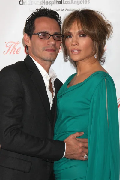 Marc Anthony y Jennifer López — Foto de Stock