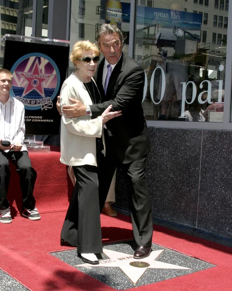 Jeanne Cooper y Eric Braeden —  Fotos de Stock