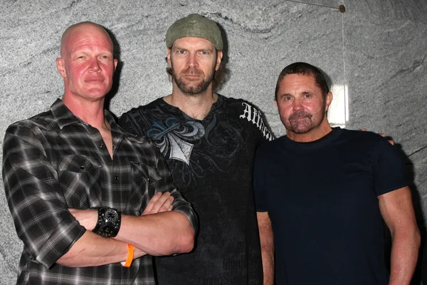 Derek Mears, Tyler Mane, Kane Hodder — Stock Photo, Image