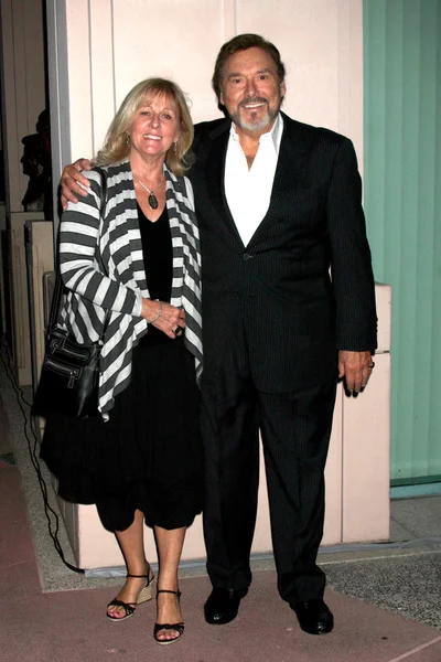 Joe Mascolo, esposa Patricia Schultz — Foto de Stock