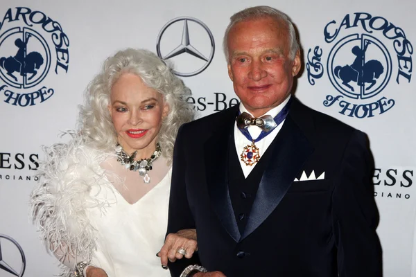 Lois aldryny, buzz aldrin — Zdjęcie stockowe