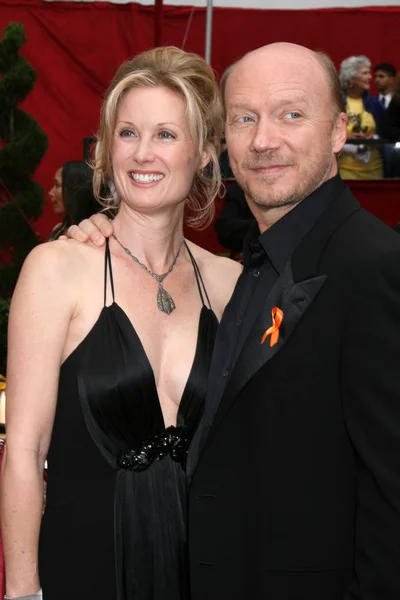 Paul Haggis & Esposa — Foto de Stock