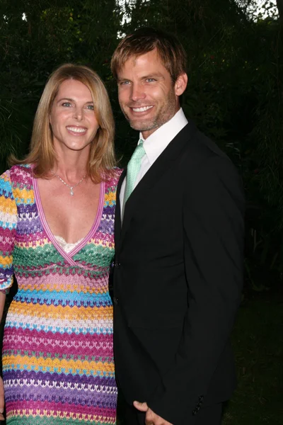 Catherine Oxenberg & Casper Van Dien — kuvapankkivalokuva