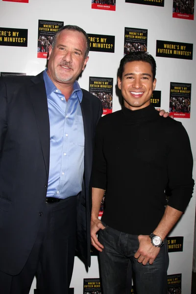 Howard Bragman & Mario Lopez — Stock fotografie