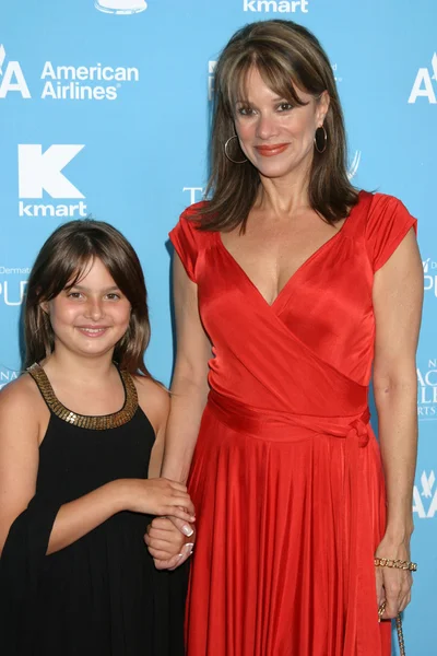 Nancy Lee Grahn ve kızı Kate — Stok fotoğraf