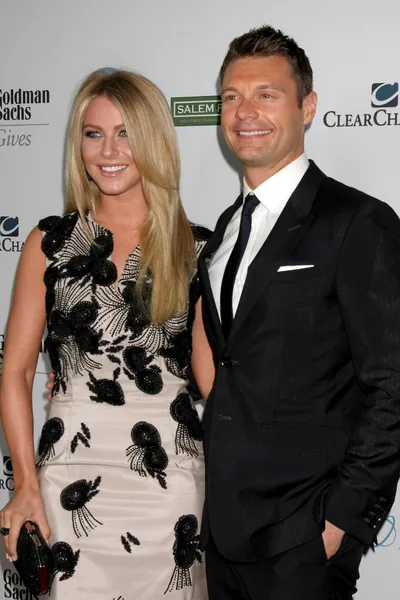 Julianne Hough, Ryan Seacrest — Fotografia de Stock