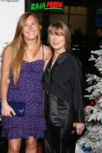 Schyler Fisk & Sissy Spacek — Stock Photo, Image