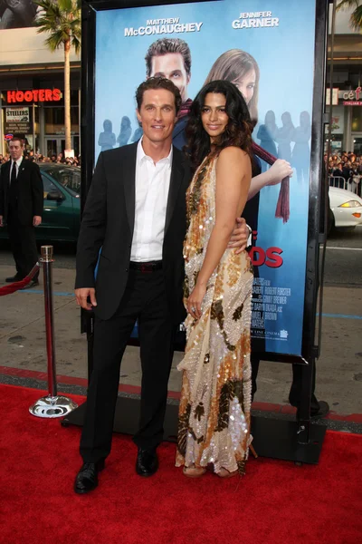 Matthew McConaughey y Camila Alves — Foto de Stock