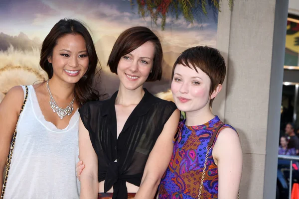 Jamie Chung, Jena Malone, Emily Browning — Fotografia de Stock
