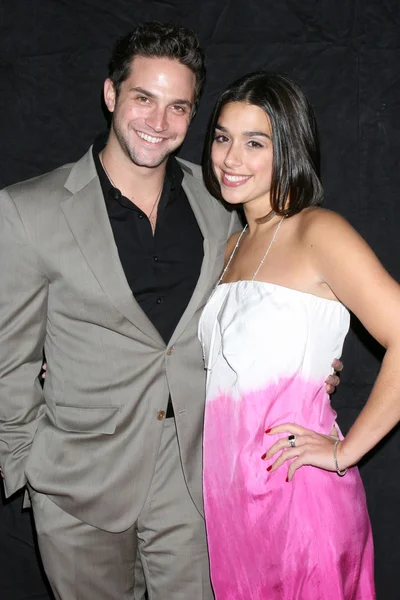 Brandon Barash and Becky Silverman — Stock Photo, Image