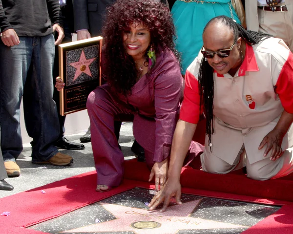 Chaka Kahn, Stevie Wonder — Stock Photo, Image