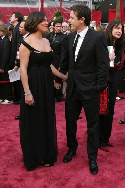 Casey Affleck and Wife Summer Phoenix — Stock Photo, Image