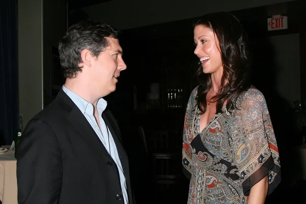 Chris Parnell, Shannon Elizabeth — Fotografia de Stock