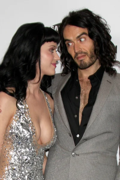 Perry Katy, Russel brand — Photo