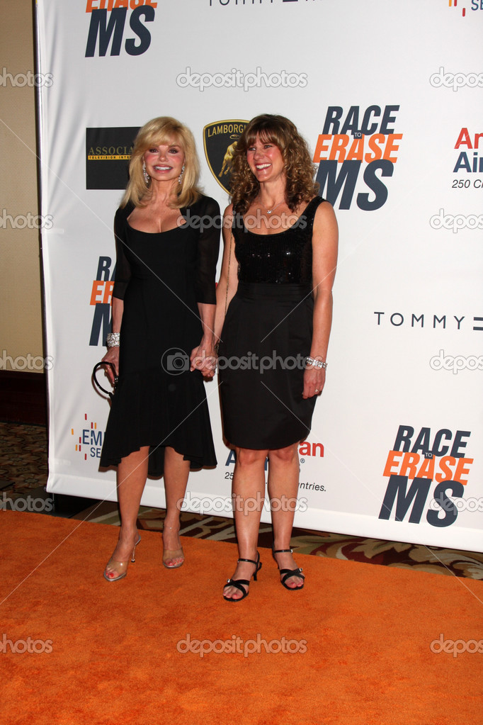 Loni Anderson and daughter Deidra Hoffman Stock Editorial Photo