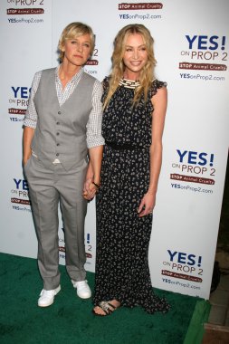 Ellen Degeneres ve Portia Derossi