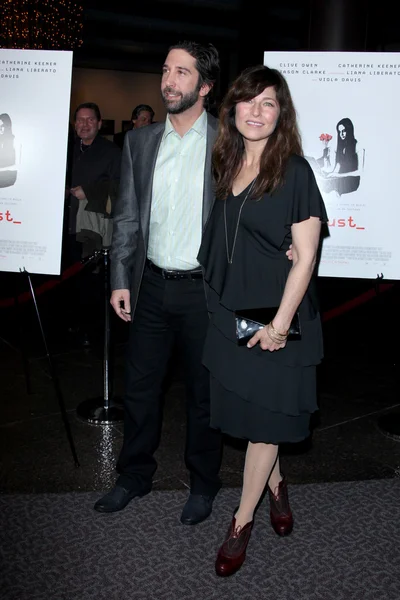 David Schwimmer Catherine Keener — Foto de Stock