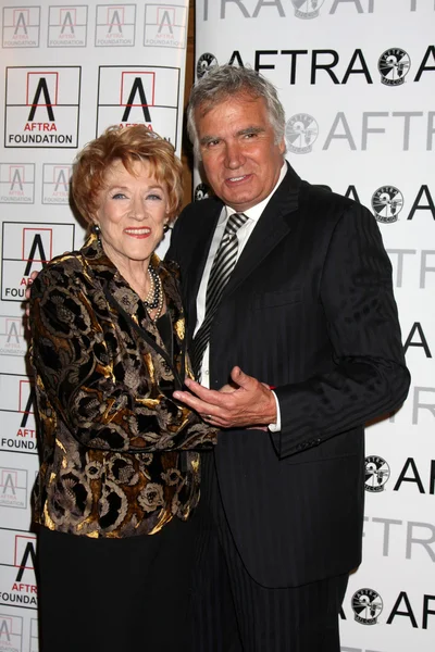 Jeanne Cooper, John McCook — Stock Photo, Image