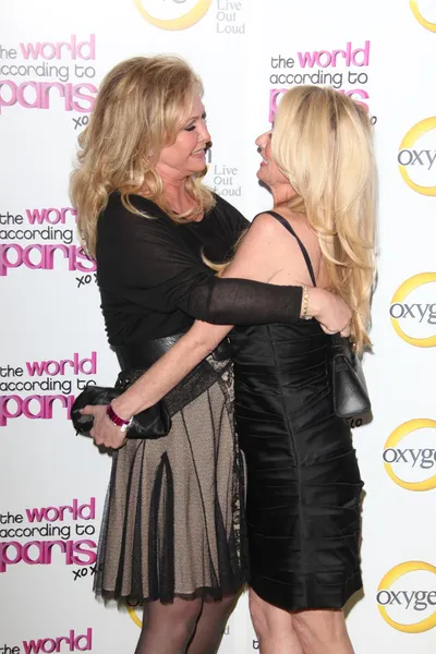 Kathy Hilton, Kim Richards — Stockfoto