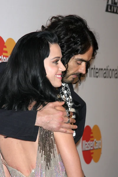 Katy Perry & Russell Brand — Stock Photo, Image