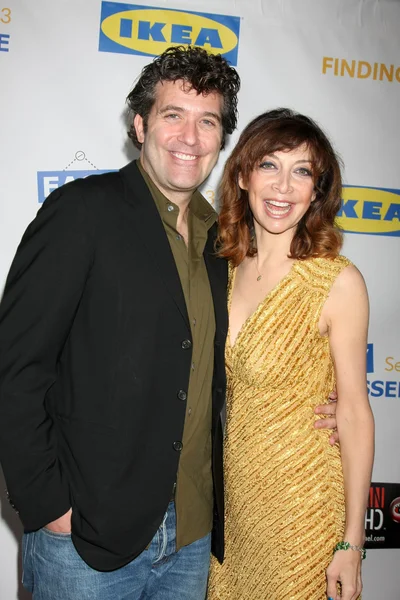 Craig Bierko, Illeana Douglas — Stockfoto