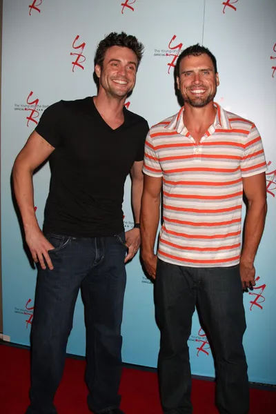 Daniel Goddard, Joshua Morrow — Stockfoto