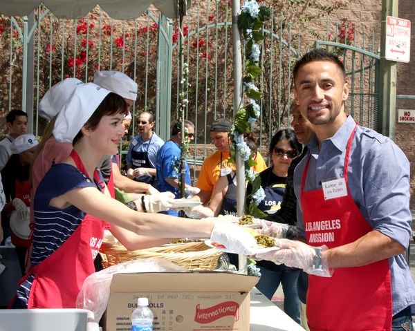 Nora Zehetner & Kamar De Los Reyes — Stockfoto