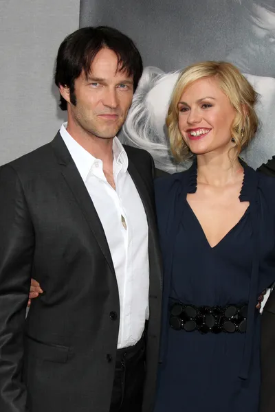 Stephen Moyer and Anna Paquin — Stock Photo, Image