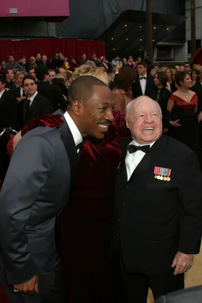 Eddie Murphy, Mickey Rooney — Zdjęcie stockowe