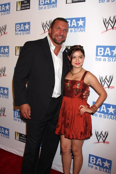 Triple H, Ariel Winter — Stock Photo, Image