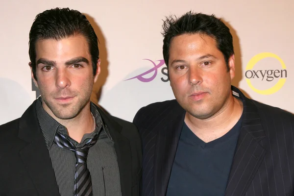 O Zachary quinto, greg grunberg — Fotografia de Stock