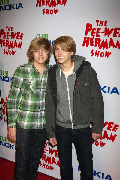 Dylan & Cole Sprouse — Stock Photo, Image