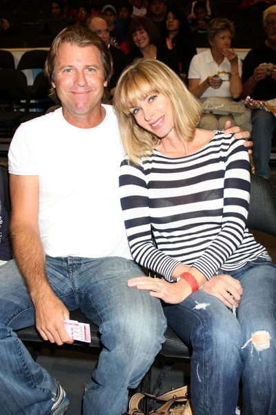 Vince Van Patten and Eileen Davidson — Stock Photo, Image