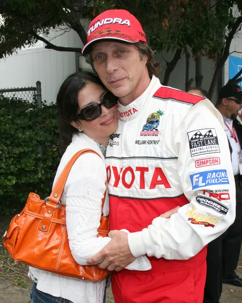 William Fitchner y su esposa Kymberly Kalil — Foto de Stock