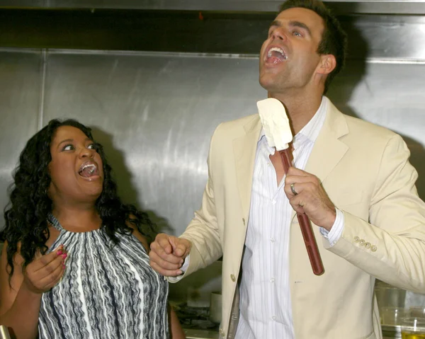 Sherri Shepherd, Cameron Mathison — Stock Photo, Image