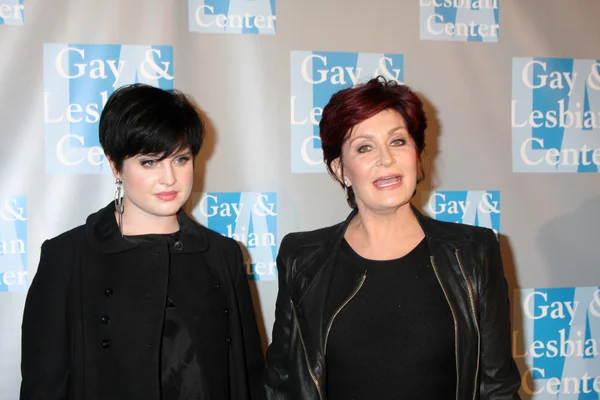 Kelly ve Sharon Osbourne — Stok fotoğraf