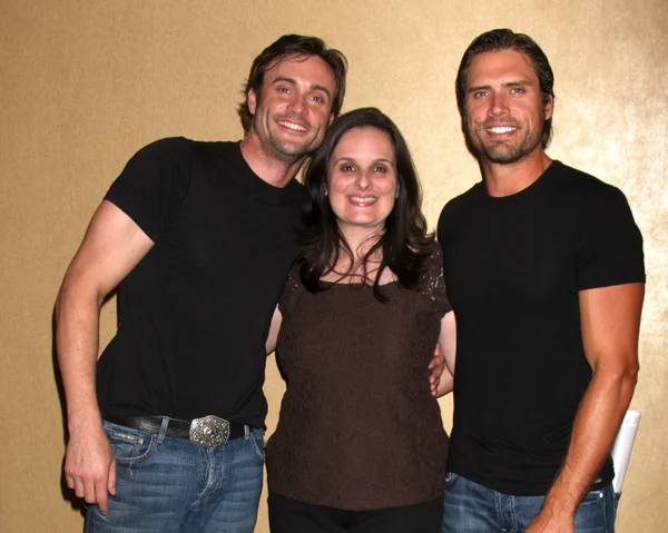 Daniel Goddard, Cathy Tomas, Joshua Morrow — Stock fotografie