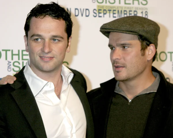 Matthew Rhys, Balthazar Getty — Zdjęcie stockowe