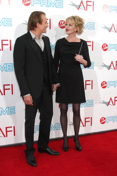 Jesse Johnson & Melanie Griffith — Stockfoto