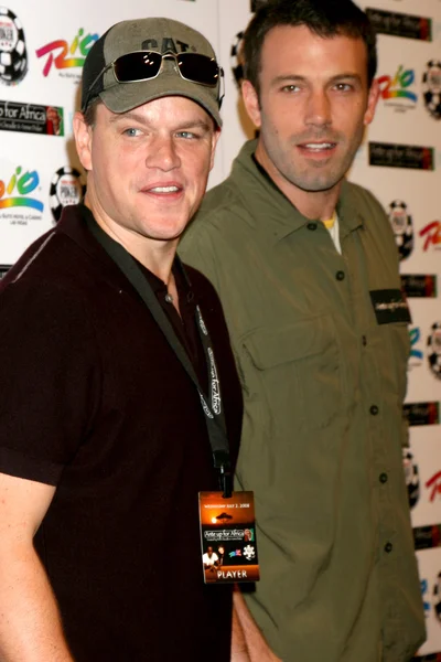 Matt Damon e Ben Affleck — Fotografia de Stock