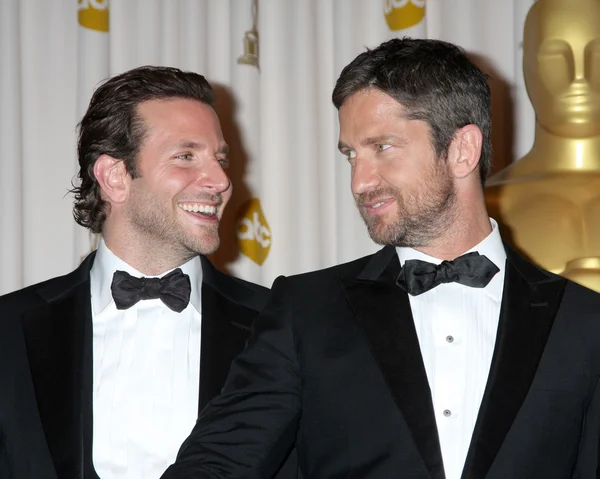 Bradley Cooper & Gerard Butler — Stockfoto