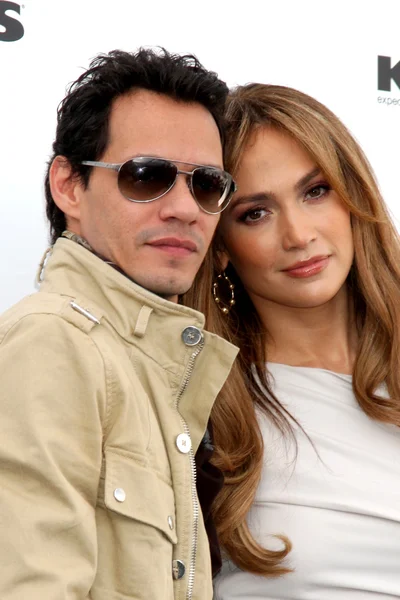 Marc Anthony, Jennifer Lopez — Fotografia de Stock