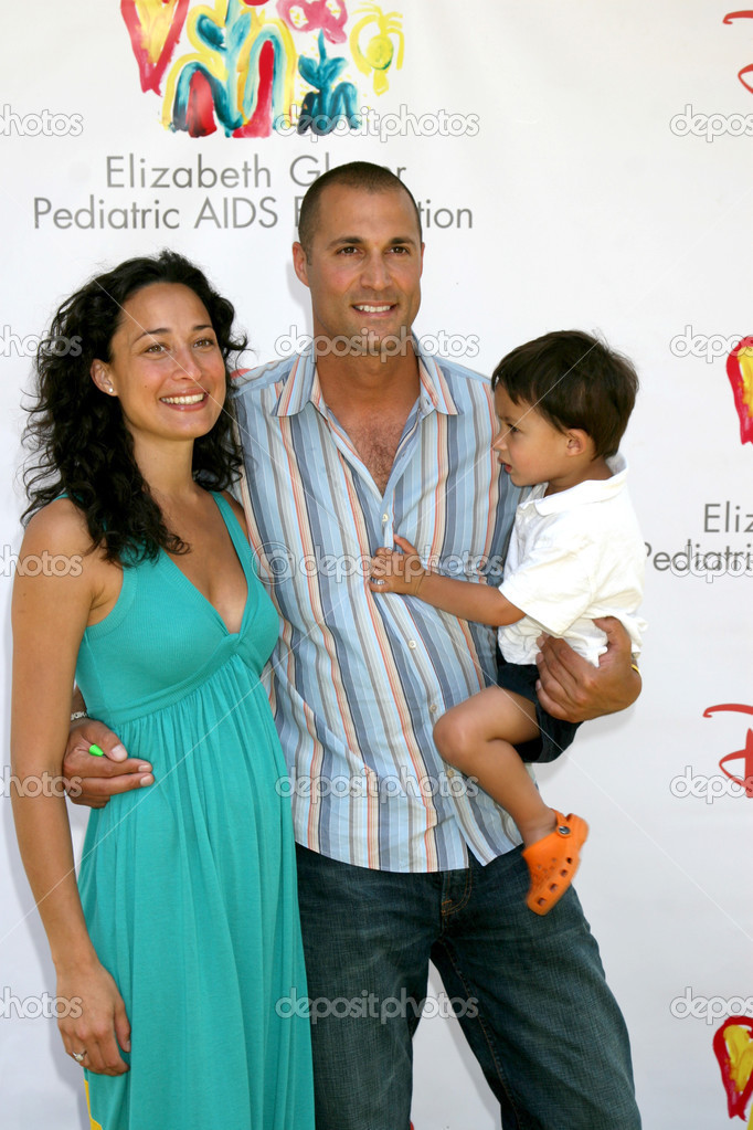Nigel Barker, wife Cristen Chin, son Jack – Stock Editorial ...