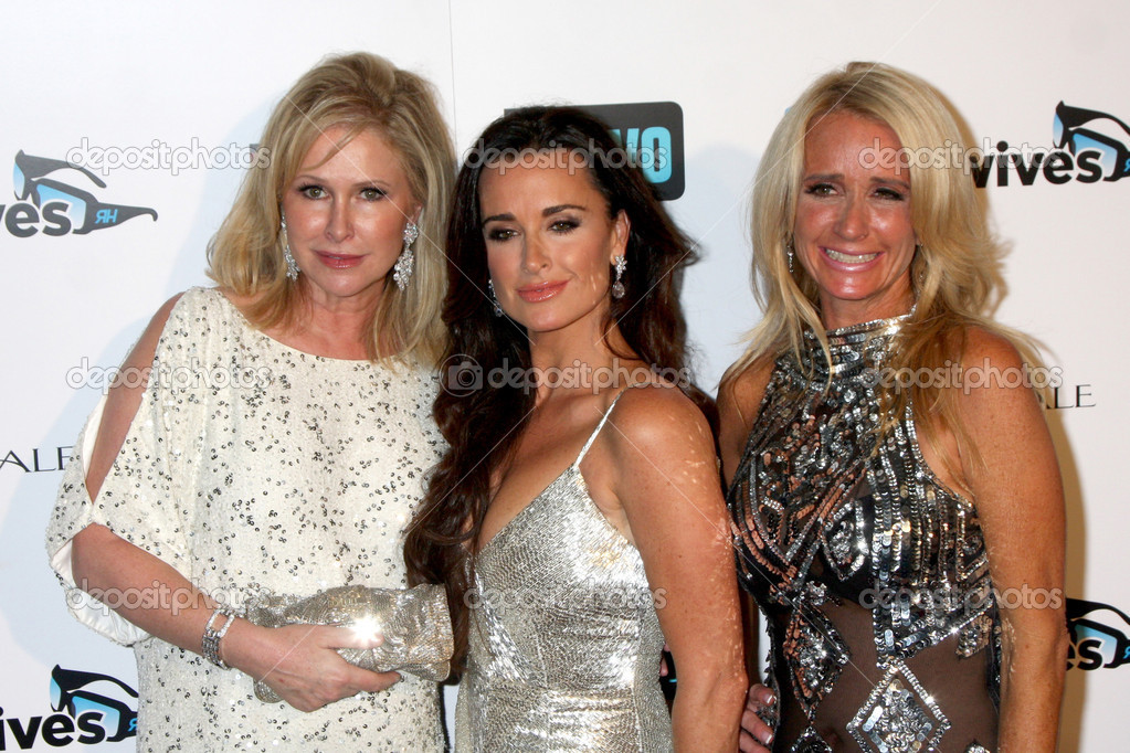 Kathy Richards Hilton, Kyle Richards, Kim Richards Stock Editorial