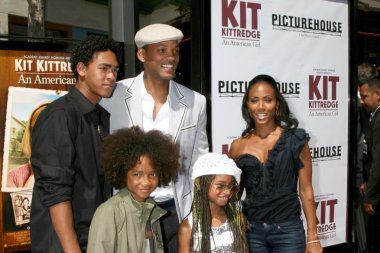 Jaden, trey, söğüt, ve jada smith