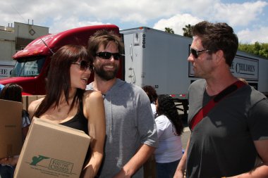 Stacy haiduk, michael muhney & daniel goddard
