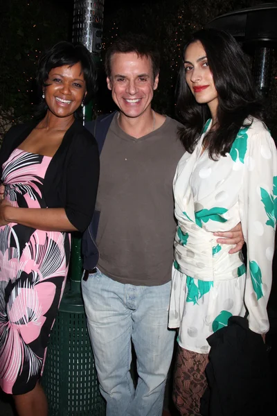 Tonya lee williams, christian leblanc & raya meddine — Stockfoto